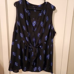 Lightning Blot Blouse